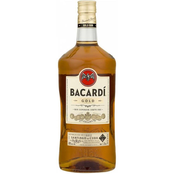 Bacardi Gold Puerto Rico Rum 1.75L