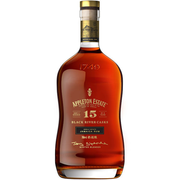 ジャマイカ　ラム酒　アップルトン　15年 Appleton Estate 15 Year Old Black River Casks Jamaican Rum 750ml