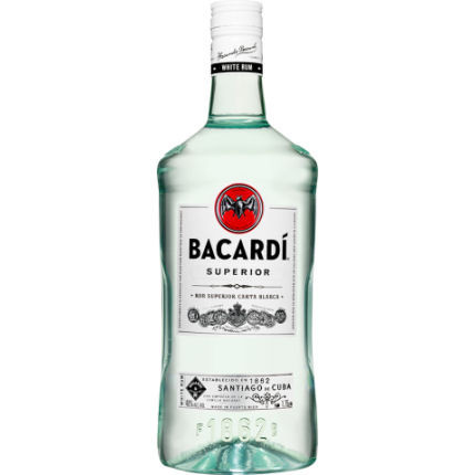 Bacardi Superior Rum Puerto Rico 1.75L
