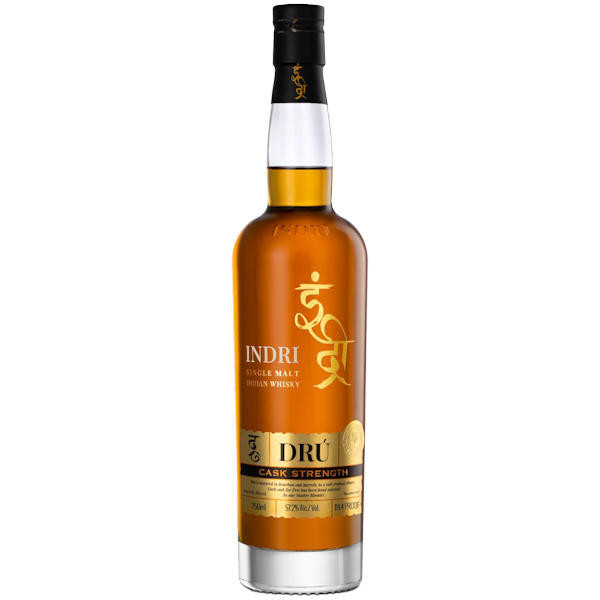 Indri DRU Cask Strength Indian Single Malt Whisky 750ml | Liquorama