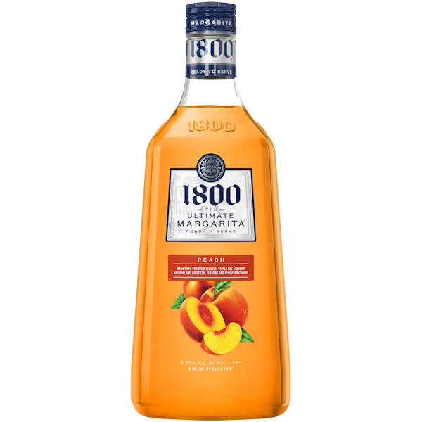 1800 The Ultimate Ready To Drink Peach Margarita 1.75L