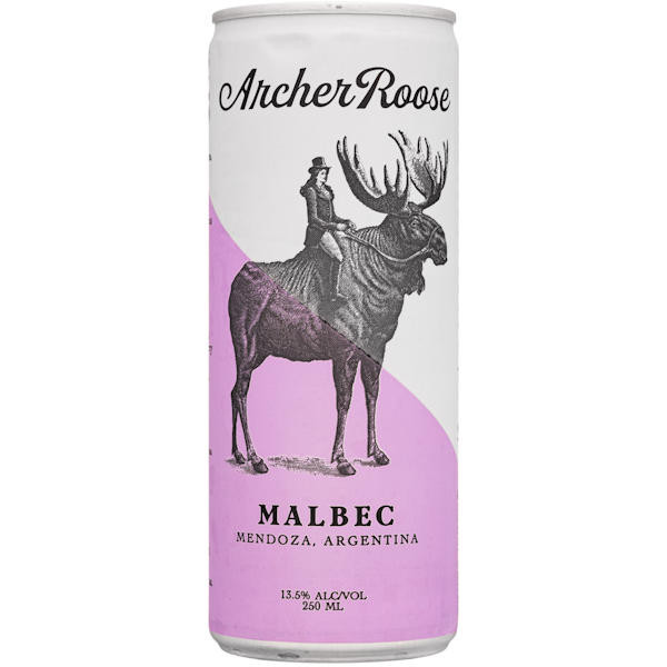 Archer Roose Mendoza Malbec 250ml 4-Pack Can
