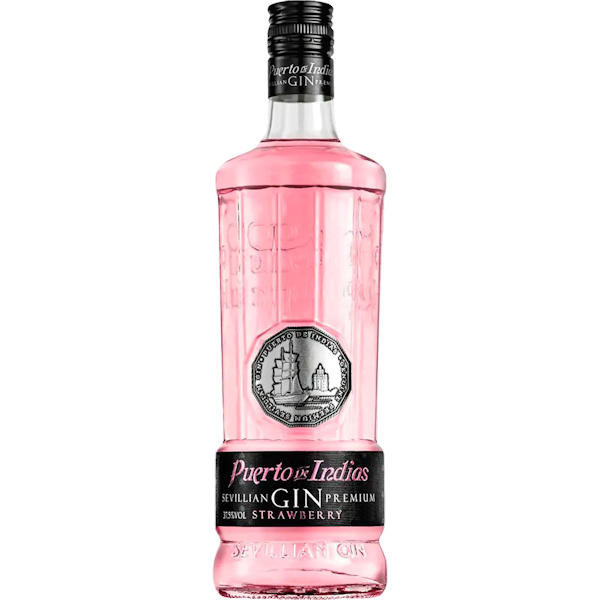 Puerto de Indias Strawberry Gin 750ml | FineWineHouse