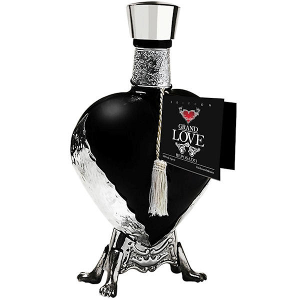 Grand Love Black Heart Reposado Tequila 750ml