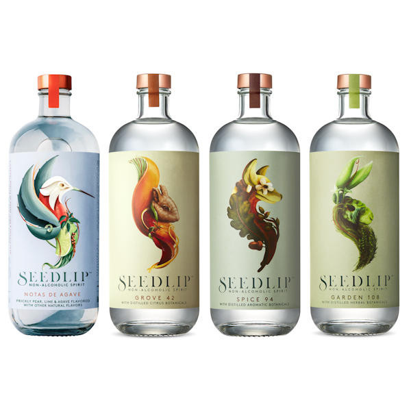 Seedlip Distilled Non-Alcoholic Spirits Mixed 4 Pack | ShopWineDirect