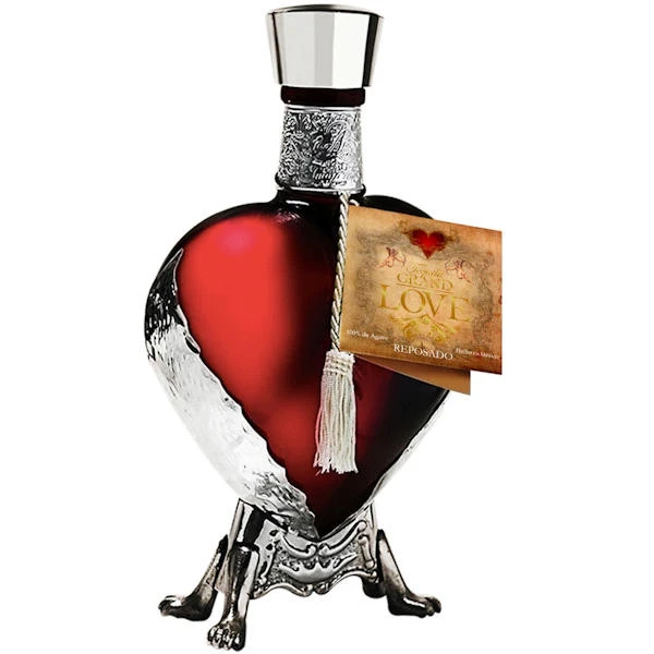 Grand Love Red Heart Reposado Tequila 750ml