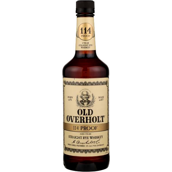 ウイスキー Moge Old Overholt 4 Year Old 114 Proof Straight Rye Whiskey 750ml