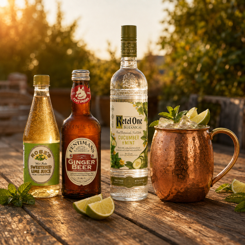 Mix a Refreshing Summer Mule