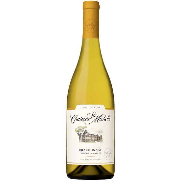Chateau Ste Michelle Columbia Washington Chardonnay 2021 12 Pack