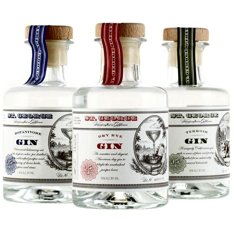 St George Gin Combo Pack 3-200ml Bottles | ShopWineDirect