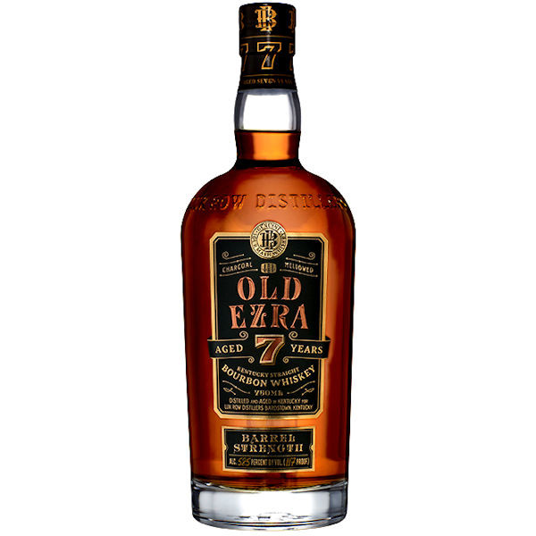 ウイスキー Old Ezra 7 Years Bourbon 750ml 101 Proof Old Ezra Brooks 7 Year Old Barrel Strength Kentucky Bourbon 750ml