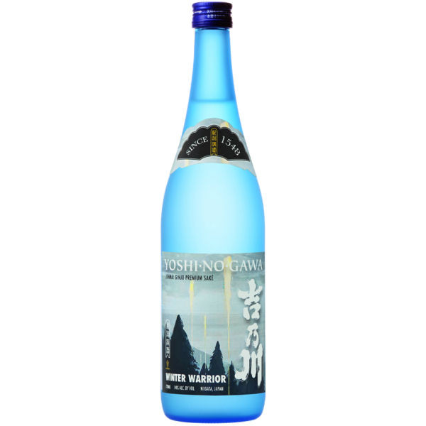 Yoshinogawa Winter Warrior Junmai Ginjo Sake 720ml | Liquorama
