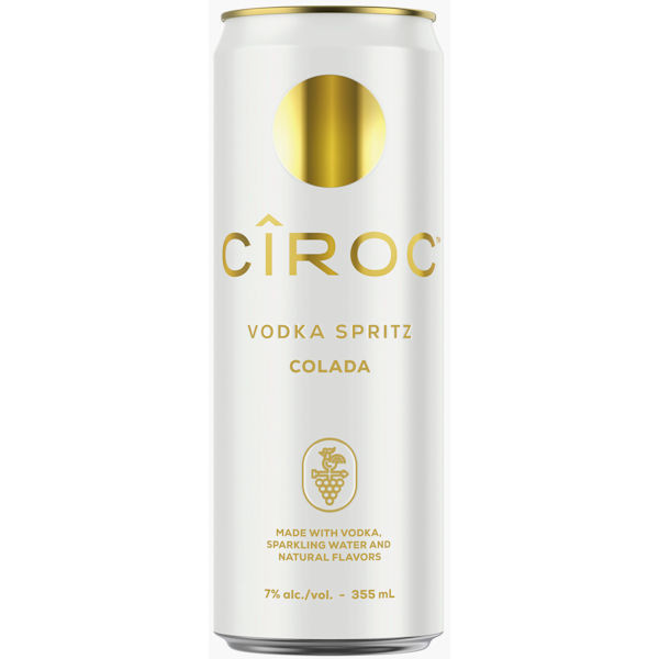 Ciroc Colada Vodka Spritz Ready-To-Drink 4-Pack 12oz Cans  display picture 1