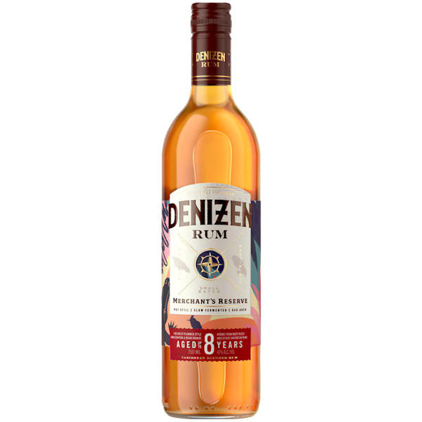 Denizen Merchant's Reserve 8 Year Old Rum 750ml | Liquorama