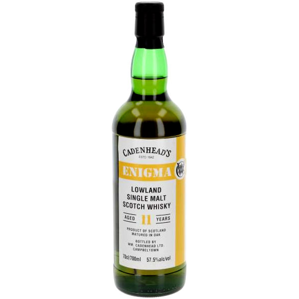 Cadenhead's Enigma 2013 11 Year Old Lowland Single Malt Scotch