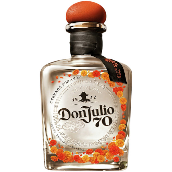 Don Julio 70 Cristalino テキーラ 750ml Don Julio 70 Anejo Cristalino Day of the Dead Edition Tequila 750ml