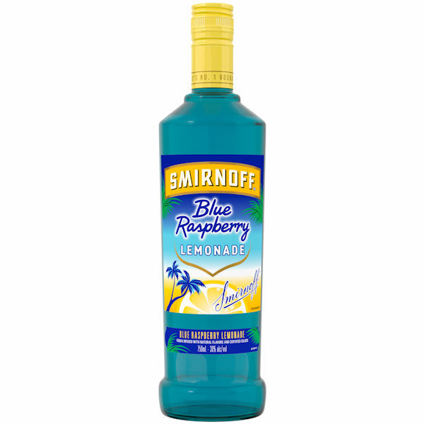 Smirnoff Blue Raspberry Lemonade Vodka 750ml | ShopWineDirect
