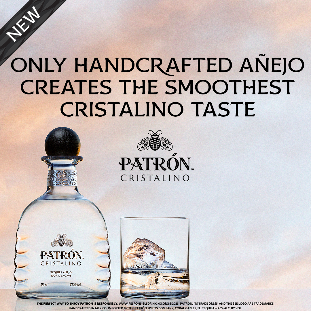 Patron Anejo Cristalino Tequila 750ml