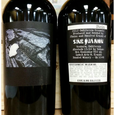 Sine Qua Non Stein California Grenache