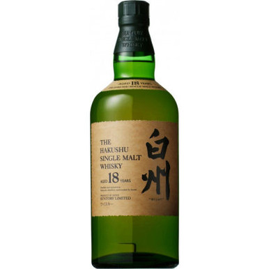 Suntory Hakushu 18 Year Old Single Malt Whisky 750ml | Liquorama