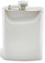 Mirror Finish Rimless Flask - 9 oz.