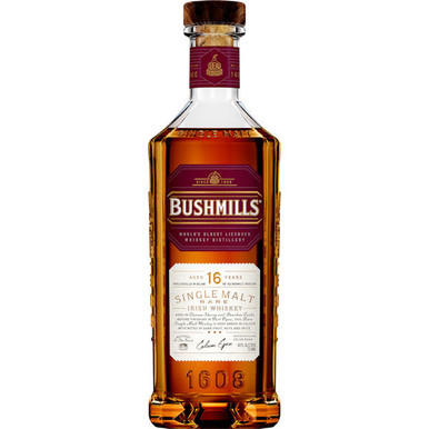 Bushmills 16 Year Old Single Malt Irish Whiskey 750ml | ShopWineDirect