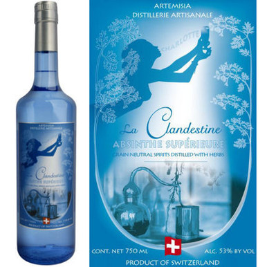La Clandestine Absinthe 750ml | ShopWineDirect