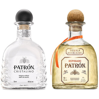 Tequila cristalino 【２本セット】 patron-2-bottle-bundle-