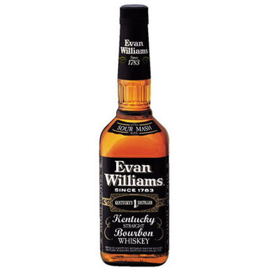 Evan Williams Black Label Kentucky Straight Bourbon Whiskey 750ml