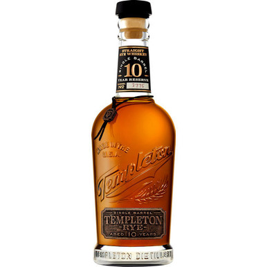 Templeton Single Barrel 10 Year Old Rye Whiskey 750ml | Liquorama