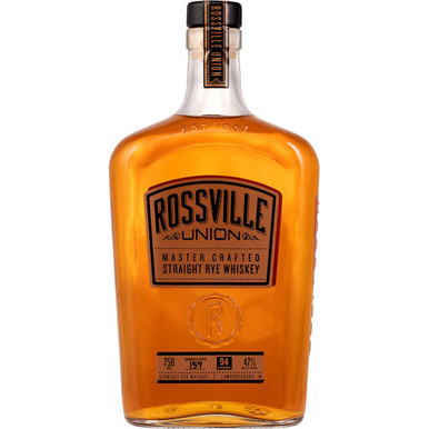 Rossville Union Master Crafted Straight Rye Whiskey 750ml