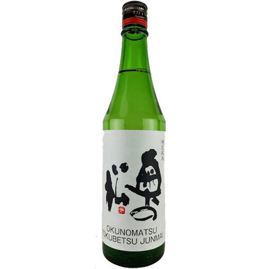 Okunomatso Tokubetsu Junmai Sake 720ml | Shop at ShopWineDirect