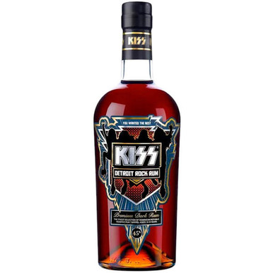 KISS Detroit Rock Dark Rum 700ml | Liquorama