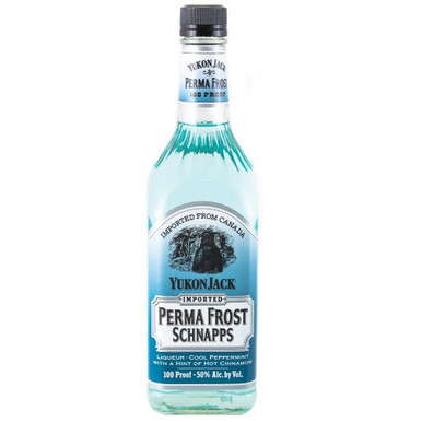 Yukon Jack Perma Frost Peppermint Schnapps Liqueur 750ml