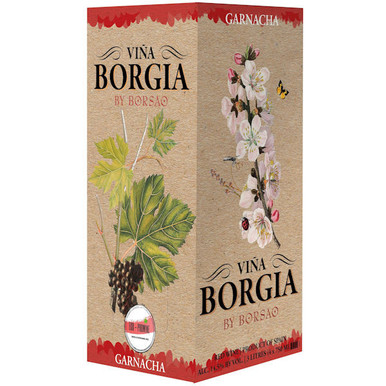 Bordeaux☆Good 3袋セット Bodegas Borsao Vina Borgia Garnacha 3L