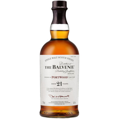The Balvenie 21 Year Old Portwood Speyside Single Malt Scotch
