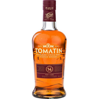 TOMATIN 14年 ポート・カスク 700ml Tomatin 14 Year Old Port Casks Highland Single Malt Scotch 750ml