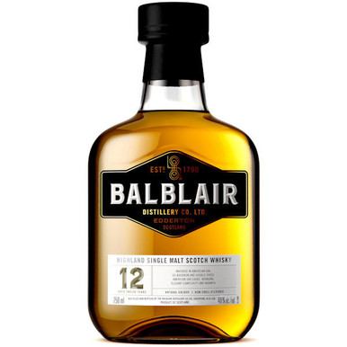 Balblair 12 Year Old Highland Single Malt Scotch 750ml | Liquorama