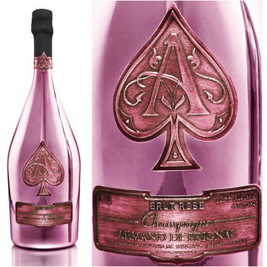 未開栓 アルマンド de Brignac Brut Rosé 750ml Armand de Brignac Brut Rose in Gift Box (Ace of Spades) - Premier