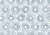 Gray blue hexagon patterned wallpaper.