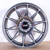 XXR 527 15x8 ET35 4x98 / 4x108 Chromium Black srbpower.com