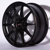 XXR 527 17x7.5 ET40 4x100 Flat Black www.srbpower.com