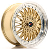 JR Wheels JR9 18x8 ET35-40 CUSTOM PCD Gold w/Machined Lip