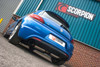Scorpion Resonated cat-back system  (SVW041C) Volkswagen Scirocco R 2009-2017 www.srbpower.com
