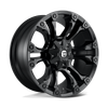 Fuel D560 VAPOR 20x9 ET01 8x170 125.10mm MATTE BLACK (Load Rated 1678kg)