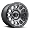 Fuel D601 VECTOR 17x9 ET-12 5x127 78.10mm MATTE GUN METAL BLACK BEAD RING (Load Rated 1134kg)