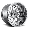 Fuel D609 TRITON 20x12 ET-44 6x135/139.7 106.10mm CHROME PLATED (Load Rated 1134kg)