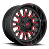 Fuel D612 STROKE 20x9 ET20 6x135/139.7 106.10mm GLOSS BLACK RED TINTED CLEAR (Load Rated 1134kg)