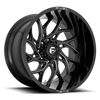 Fuel D741 RUNNER 20x10 ET-18 8x180 124.20mm GLOSS BLACK MILLED (Load Rated 1678kg)