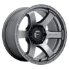Fuel D767 RUSH 18x9 ET01 5x127 71.50mm MATTE GUN METAL (Load Rated 1134kg)